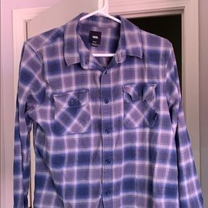 Vans flannel button down